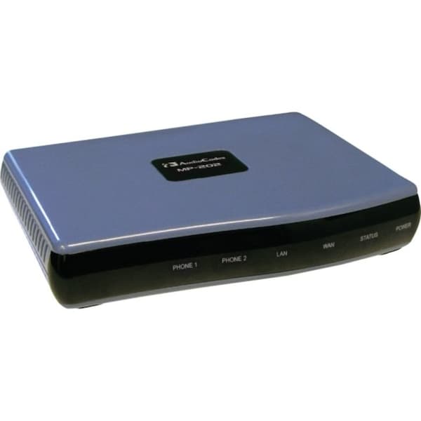 Audiocodes Mediapack 202 Voip Telephone Adapter Wit MP202B/2S/SIP - main