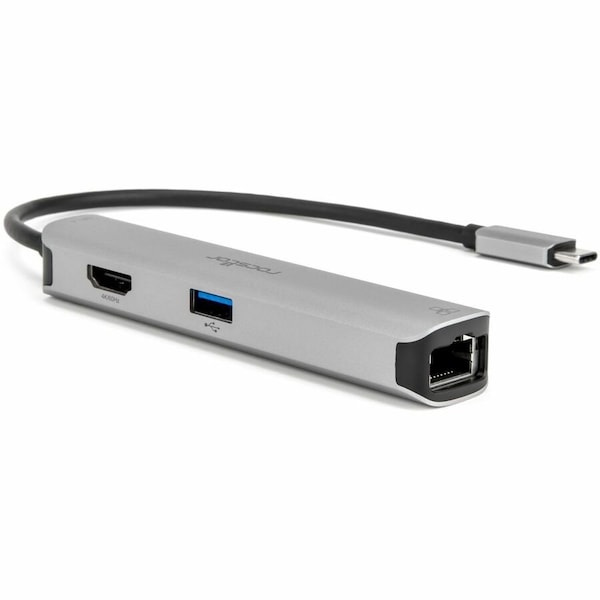 Rocstor USB-C 5-IN-1 4K MULTIPORT ADAPTER WITH DP 1.4 ALT MODE - USB C TO HDMI 4K@60HZ, Y10A312-S1 - main