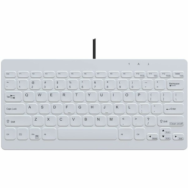 Tg3 Electronics Keyboard, White, 0.59" H KBA-CK78-WNUN-US - main