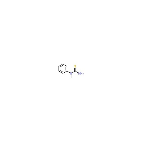 Ak Scientific N-Methyl-N-phenylthiourea (1g), CAS 4104-75-0 C115-1g - main