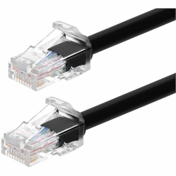 Monoprice CAT6A 50FT BLACK COMPONENT LEVEL PATCH CABLE_ UTP_ 24AWG_ 500MHZ_ PURE 44657 - main