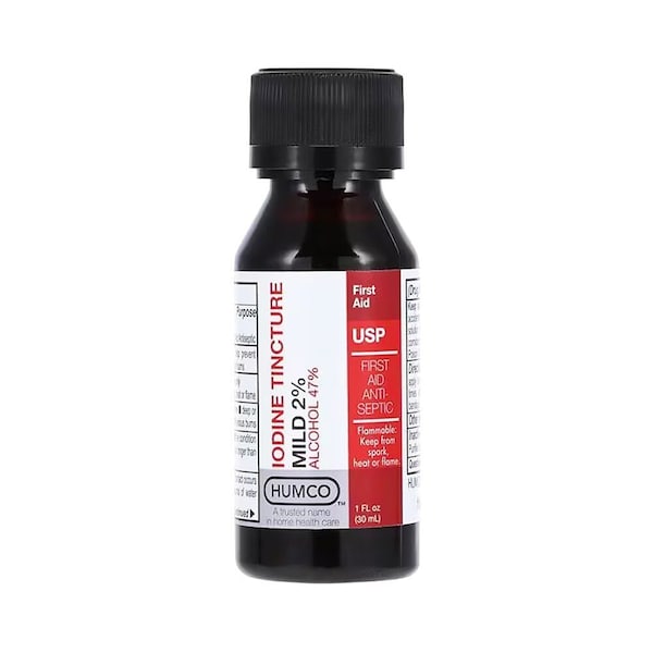 Humco Iodine Tincture Antiseptic, 1oz Bottle 7210137 - main