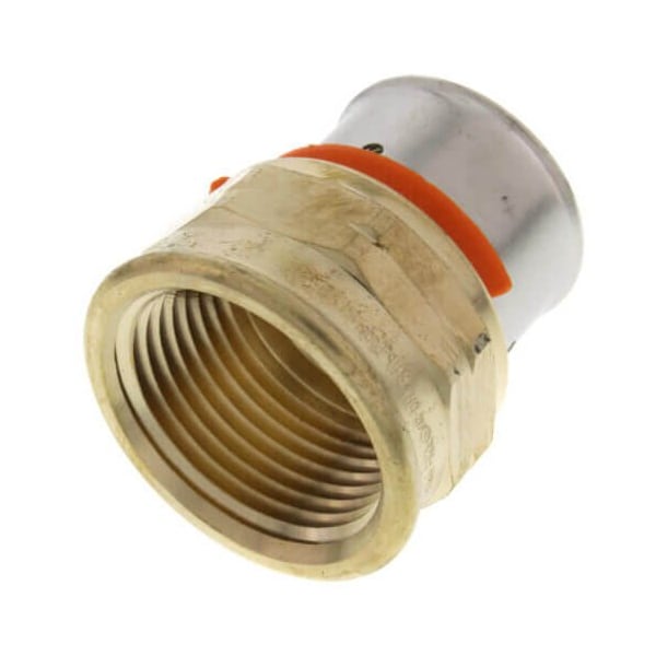 Viega PureFlow Press adapter P 2 FPT 2 bronze 91590 - main