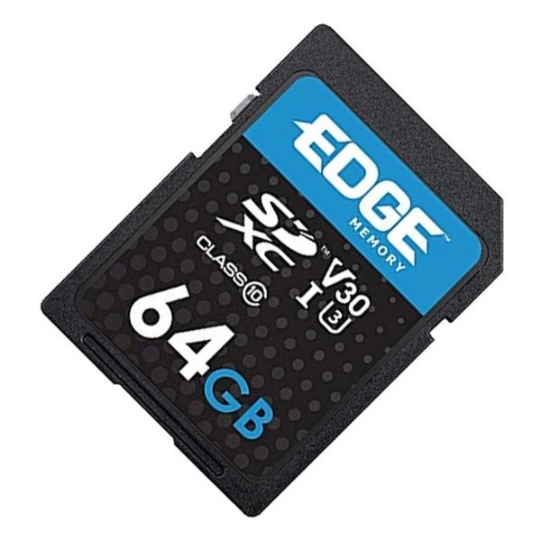 Edge Memory 64Gb Sdxc Vsc (V30 U3) Memory Card PE256791 - main