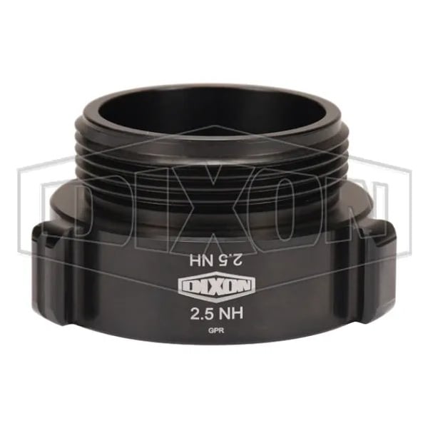 Dixon Style N37 Rocker Lug Hydrant Adapter, 2-1/2 in, Female NST NH x Male NST NH, Aluminum, Hardcoat N37-25F25F - main