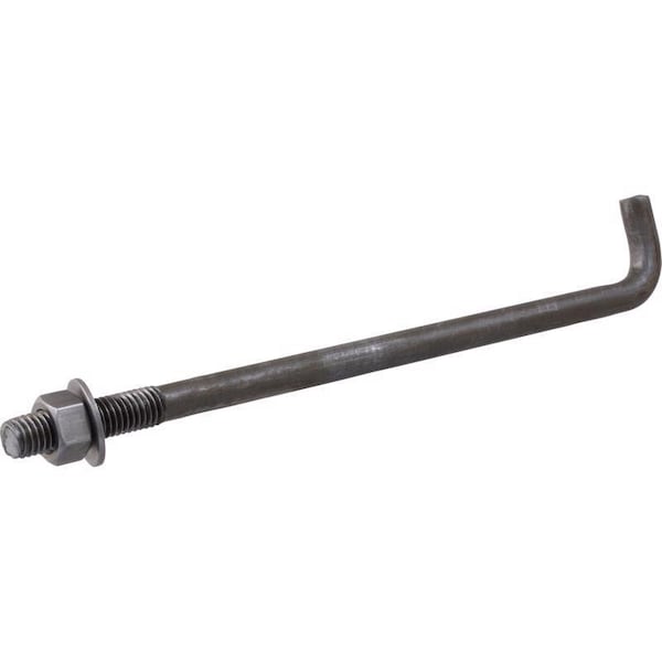 Hillman 1/2 in. D X 12 in. L Steel Round Head Anchor Bolts, 25PK 260332 - main