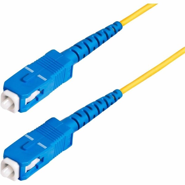 Startech.Com 100m 328ft SC to SC UPC OS2 Single Mode Simplex Fiber Optic Cable, 9/125m, 40G/100G, Bend SPSMSCSC-OS2-100M - main
