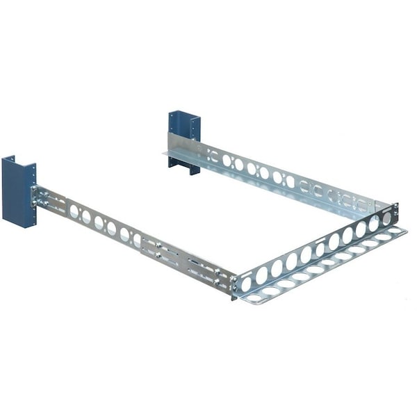 Innovation Rack Solutions 1U 2Post Universal Rail with Wirebar - Steel - 45 lb 1UKIT-009 - main