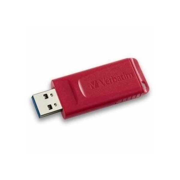 Verbatim Americas Microban 128GB Store 'n' Go USB Flash Drive - Red 98525 - main