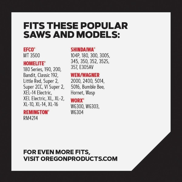 Oregon AdvanceCut Saw Chain for 14'' Bar - 53 Drive Links - fits Craftsman Homelite Shindaiwa and more S53 - main