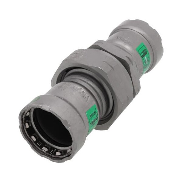 Viega MegaPress union P1 1 P2 1 carbon steel zinc-nickel coating 25710 - main