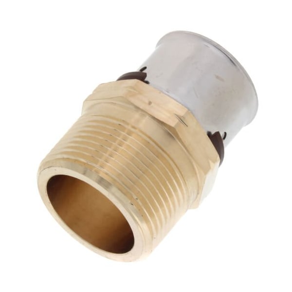Viega PureFlow Press adapter P 1.25 MPT 1.25 bronze 90571 - main