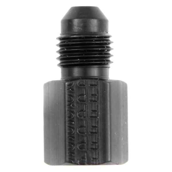 Fragola 495020-BL -3 AN x 0.12 in. FPT Straight Gauge Adapter Fitting - Black FRG495020-BL - main