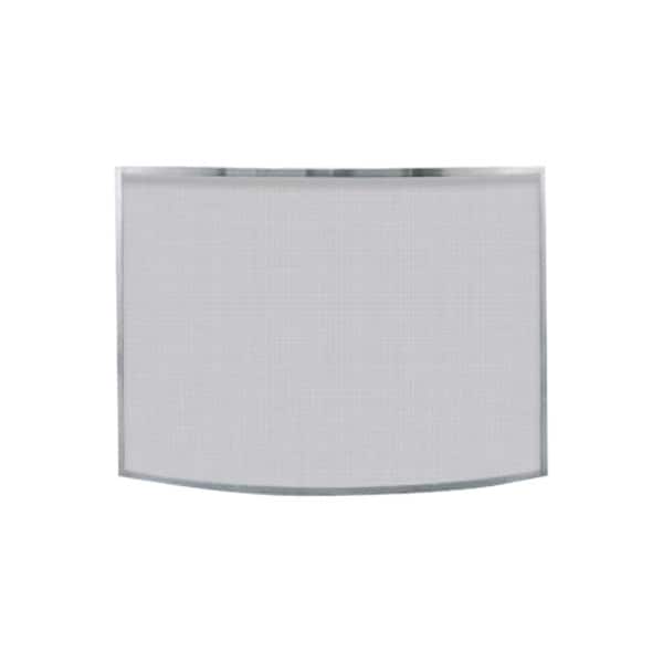 Uniflame Fireplace Screen, 41 in W 31 in H, Pewter S-1613 - main