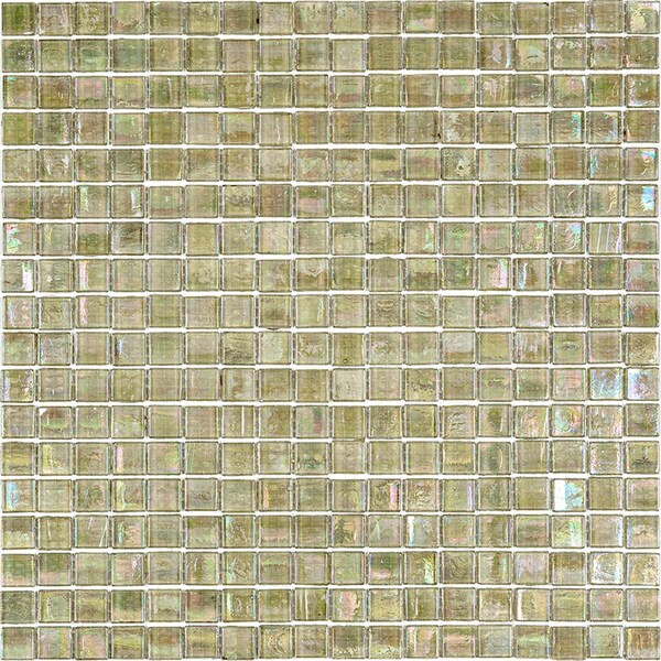 Apollo Tile Skosh 11.6in x 11.6in Glossy Yellowish Gray Glass Mosaic Wall and Floor Tile 18.69 sqft/case, 20PK APLNB88GR722A - main