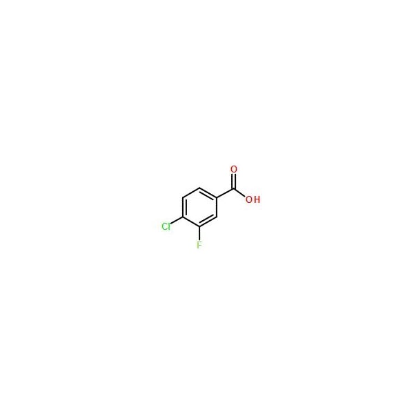 Ak Scientific 4-Chloro-3-fluorobenzoic acid (5g), CAS 403-17-8 V2313-5g - main