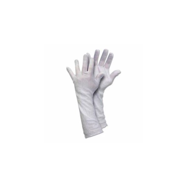 Mcr Safety Lisle Cotton Inspector Gloves, 100% Cotton, Large, 12PK 127-8614C - main