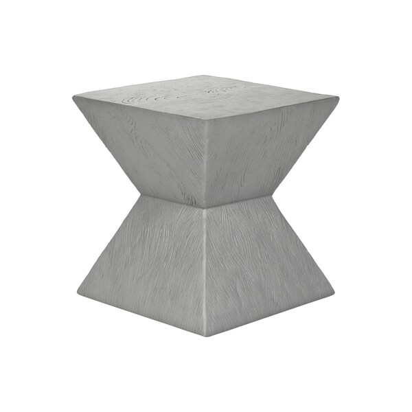 Monarch Specialties Accent Table 25"h, Indoor or Outdoor, Side Table, Nightstand, Bedroom, Living Room, Grey, Modern I 4125 - main