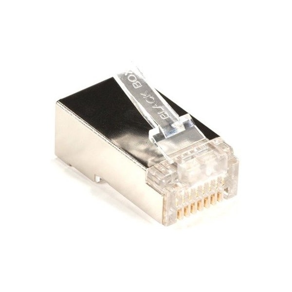 Black Box Cat5E Shielded Modular Plugs, Rj-45, 100 FMTP5ES-100PAK - main