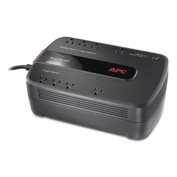 Apc BACK-UPS 650, 8 OUTLET, CANADA BE650G1-CN - main
