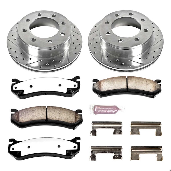Powerstop REAR TRUCK AND TOW BRAKE KIT K2041-36 - main