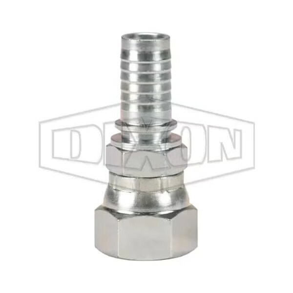Dixon Crimp Collar, 1-1/4 in, Female JIC Swivel, Carbon Steel, Domestic FJC-T20 - main