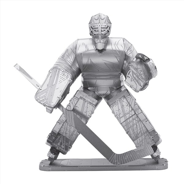 Metal Earth Hockey Goalie Building Kit ME1042 - main