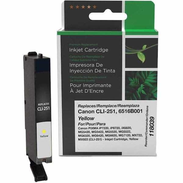 Clover Imaging Group Imaging Remanufactured Yellow Ink Cartridge 118039 - main
