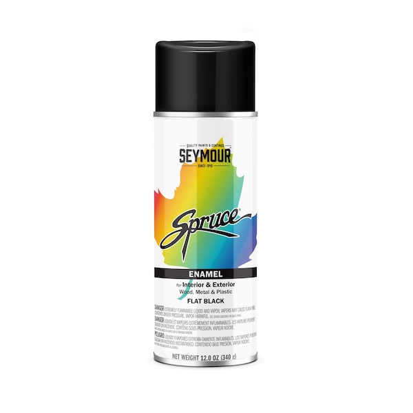 Seymour Of Sycamore Seymour Spruce Enamel Spray Paint, Flat 98-10 - main