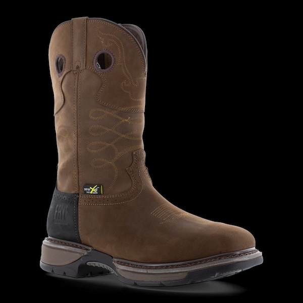 Frye Supply Men's Western Boot, 9 M, Brown/Black, FR40101 FR40101-M-09.0 - main