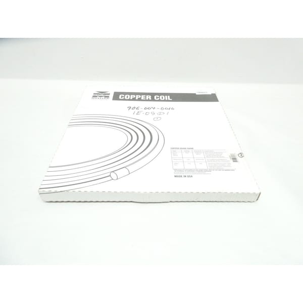 Mueller Industries STREAMLINE COPPER REFRIGERATION COIL TUBE 50FT 1/2IN FLEXIBLE TUBE AND HOSE D08050P - main