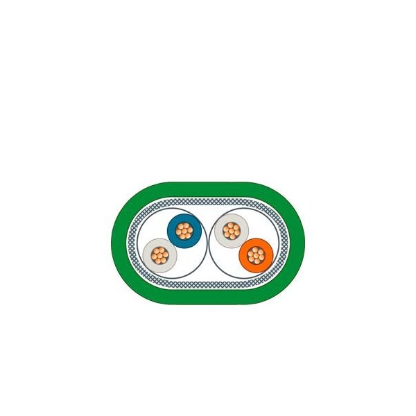 Siemens Industrial Ethernet TP Cord 9/RJ45 TP cord pre-assembled with 1x RJ45 6XV1850-2JH10 - main