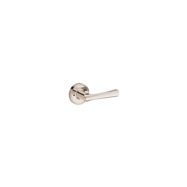 Baldwin Residential Door Levers Privacy Right Hand Lifetime Bright Nickel PVWYNRRR055 - main