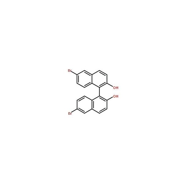 Ak Scientific (S)-(-)-6, 6'-Dibromo-1, 1'-bi-2-naphthol (1g), CAS 80655-81-8 X6102-1g - main