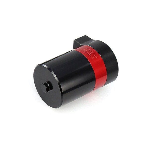 Hps Performance Billet Aluminum Oil Catch Can Kit, Red, 860-001 - main