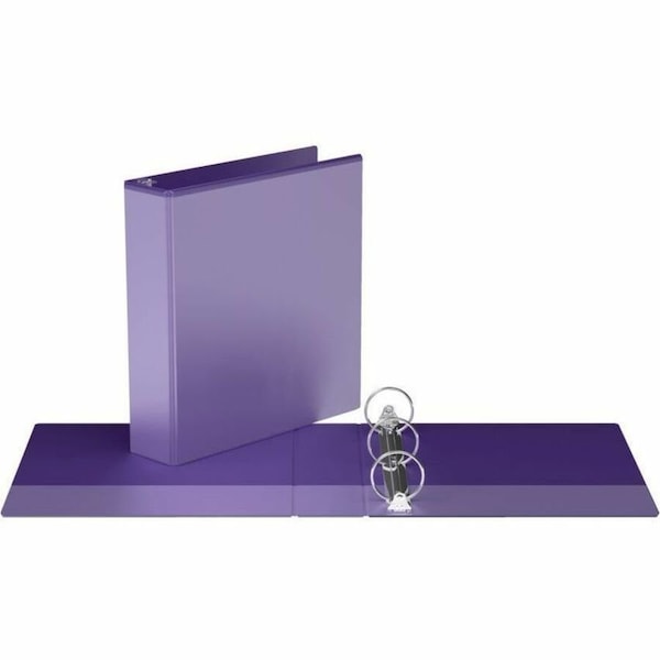 Davis Group Easyview Premium, Round Ring, Customizable, View Binder, (Purple, 2"), PK6 8413-69-06 - main
