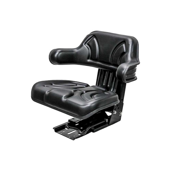 Uni Pro 350 Utility Mechanical Suspension Seat, Black Vinyl 8780 - main