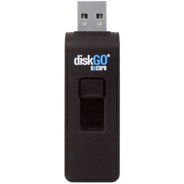 Edge Memory EDGE 4GB DiskGO Secure Pro USB Flash Drive - 4 GB - USB - 23 MB/s Read Speed - 15 MB/s Write Speed PE231897 - main