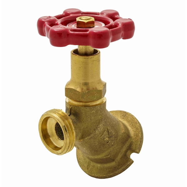 Proline Series Brass 1/2-in FIP x 3/4-in MHT Heavy Duty Sillcock 108-013HN - main