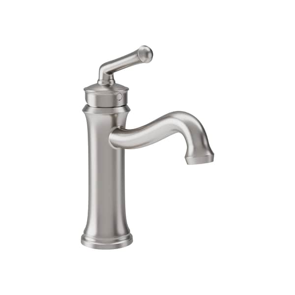 Symmons Braston Single-Hole Single-Handle Bathroom Faucet with Push Pop Drain (1.0 GPM) SLS5812STNPP - main