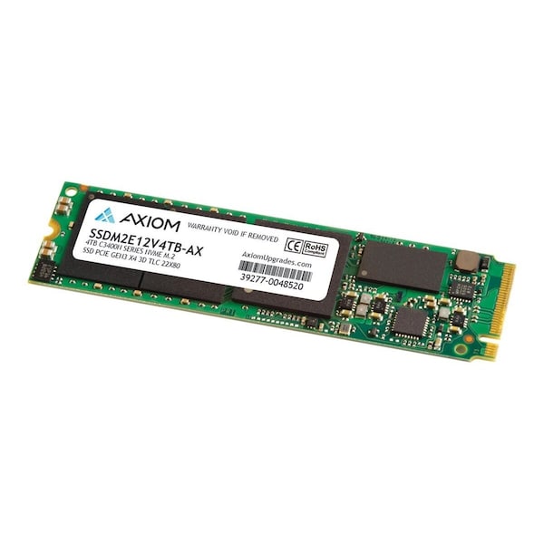 Axiom 4TB C3400N SERIES PCIE GEN3X4 NVME M.2 TLC SSD SSDM2E12V4TB-AX - main