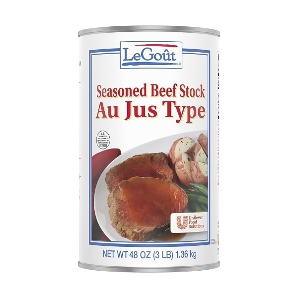 Legout Ready To Serve No Msg Au Jus With Beef Stock, 48 Ounce 3750080963 - main