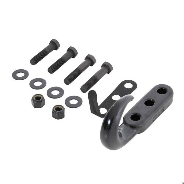 Smittybilt 7606 CJ & WRANGLER YJ/TJ/LJ TOW HOOK KIT BLACK 7605 - main