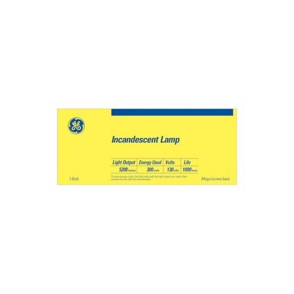 Current Ge 300W Clr Mogu Bulb 21025 - main