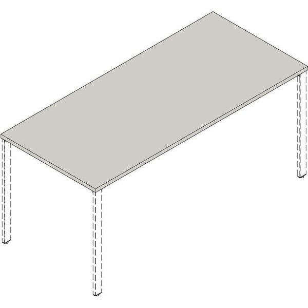 Lorell Multipurpose Tabletop, 66" x 30" x 1", Espresso LLR62684 - main
