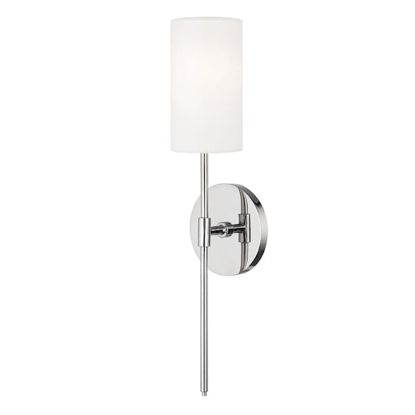 Mitzi Olivia 1 Light Wall Sconce 18.75 In. Polished Nickel H223101-PN - main