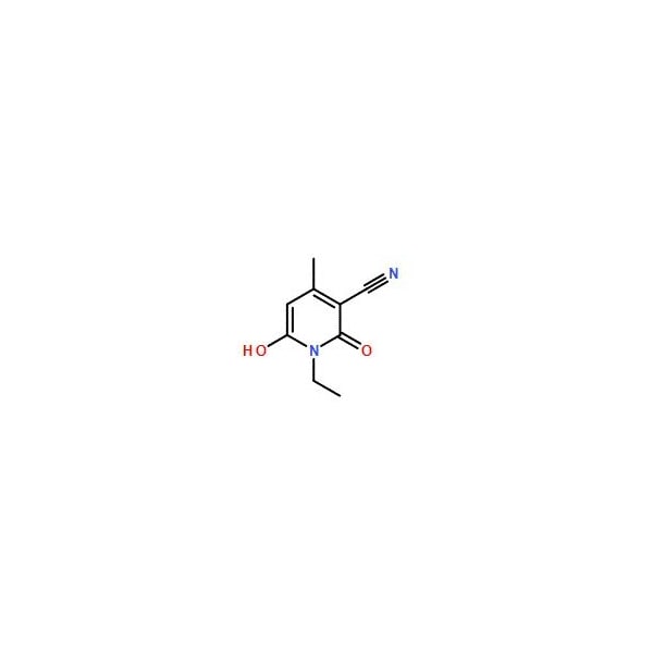 Ak Scientific 3-Cyano-1-ethyl-6-hydroxy-4-methyl-2-pyridone (5g), CAS 28141-13-1 S629-5g - main