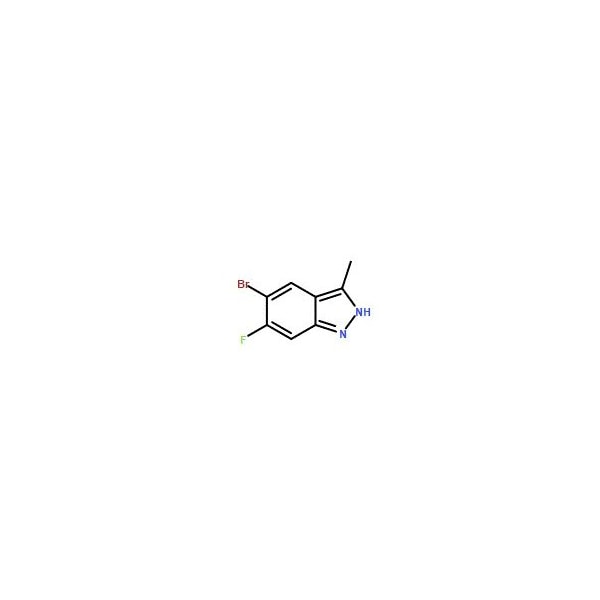Ak Scientific 5-Bromo-6-fluoro-3-methyl-1H-indazole (5g), CAS 864773-66-0 3557AC-5g - main