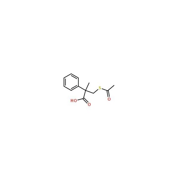 Ak Scientific 3-(Acetylthio)-2-benzylpropionic Acid (5g), CAS 91702-98-6 R827-5g - main