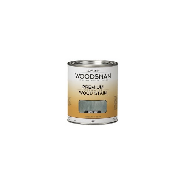 True Value Woodsman Interior Stain, Oil Base, Classic Gray, Qt. IS11-QT - main